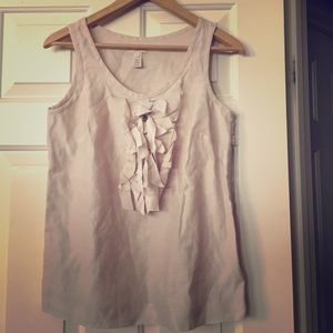 J.Crew Embellished Career Blouse Size 4